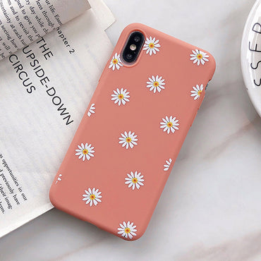 Moskado Flowers Phone Case For iPhone 11 Pro X XR XS Max 7 8 6 6s Plus 5 5s SE Chrysanthemum Floral Soft TPU Silicone Back Cover