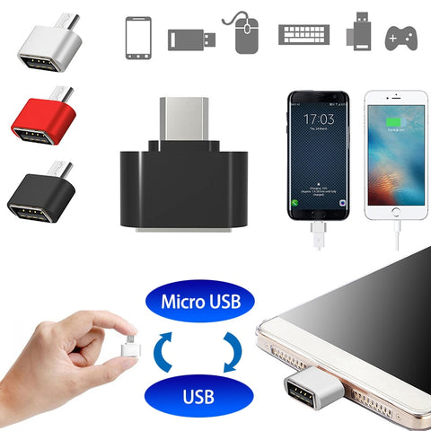 3pcs/lot New Style Mini OTG Cable USB OTG Adapter Micro USB To USB Converter for Tablet PC Android