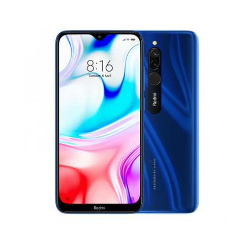 Global Version Xiaomi Redmi 8 4GB 64GB Snapdragon 439 Octa Core 12MP Dual Camera Mobile Phone 5000mAh Large Battery OTA