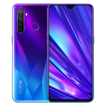 Versão global realme 5 pro 4 gb ram 128 gb telefone móvel snapdragon 712aie 48mp quad câmera smartphone 4035 mah carregador rápido