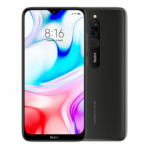 Original nova versão global xiaomi redmi 8 4 gb ram 64 gb rom 6.21 snaptelefone móvel snapdragon 439 octa núcleo 12mp câmera dupla 5000 mah