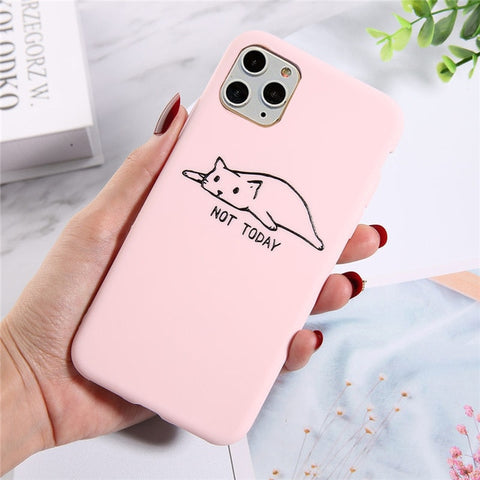 Lovebay Silicone Phone Cases For iPhone 7 XR 11 Pro Avocado Waves Cactus For iPhone 5SE 6 6s 8 Plus X XS Max Soft TPU Back Cover
