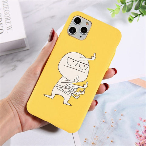 Lovebay Silicone Phone Cases For iPhone 7 XR 11 Pro Avocado Waves Cactus For iPhone 5SE 6 6s 8 Plus X XS Max Soft TPU Back Cover