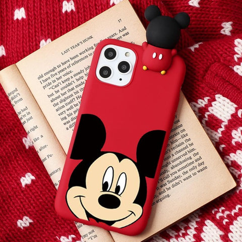Cartoon Couple Fashion Case For iPhone XR 11 Pro XS Max X 5 5S Silicone Matte Cover For iphone 7 8 6 S 6S Plus 7Plus Case Girls