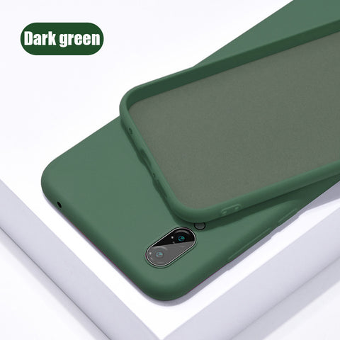 Soft Liquid Silicone Case For Samsung Galaxy A10 A20 A30 A40 A50 A70 A20E A51 A71 A6 2018 Note 10 S8 S9 S10 Plus S10e S20 Ultra