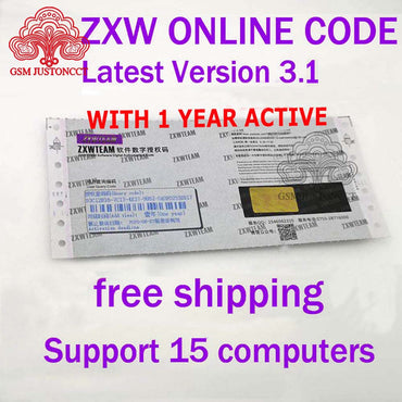 Online ZXW Team 3.0 ZXWTEAM Software ZXWSoft Digital Authorization Code Zillion x Work Circuit Diagram for iPhone iPad Samsung